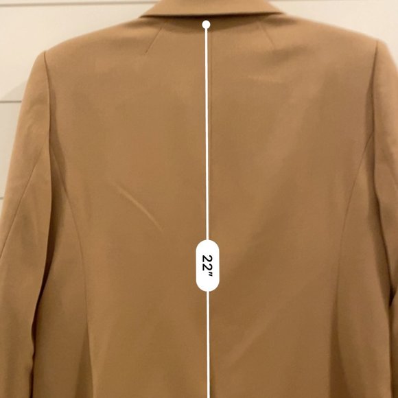 J. Crew Tan Women's Blazer - Size M - Picture 7 of 8